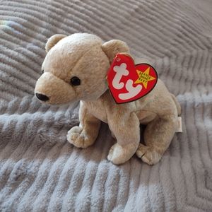 Ty Beanie Babies Almond The Bear